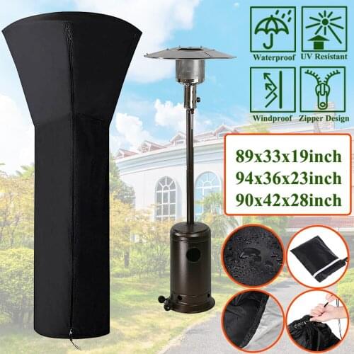 Oxford Cloth Dust Cover Moisture Waterproof Cover Protective Cover For Patio Heater Table Chairs Home Garden Rattan Furniture