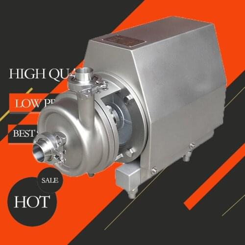 Food Grade,beverage,milk industrial stainless steel sanitary centrifugal pump with 370W 380v 50hz