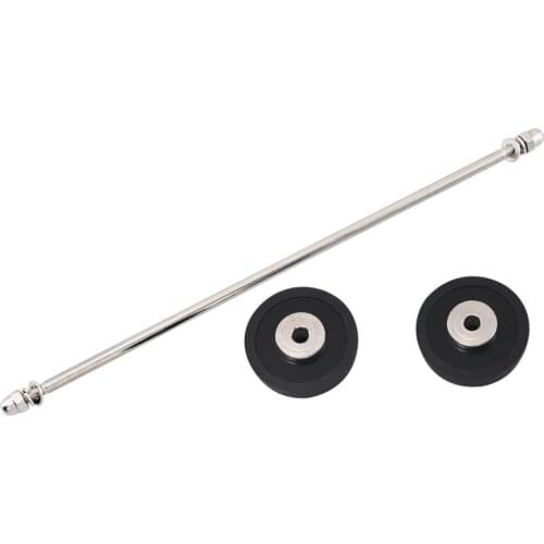 Black Motorcycle Front Wheel Fork Axle Sliders Side Slip Falling Protection Anti-drop Ball Fit For BMW K1200 K1300 K1600