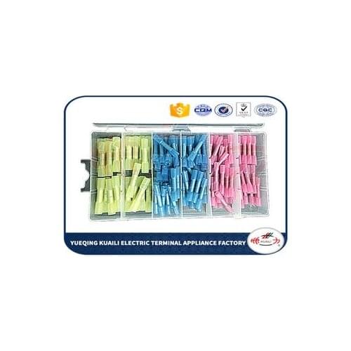 125pcs Assortment Kit terminals Heat Shrink Butt Connector BHT1.25 BHT2 BHT5 AWG 26-24 22-18 16-14 12-10 Heat Shrink Connector