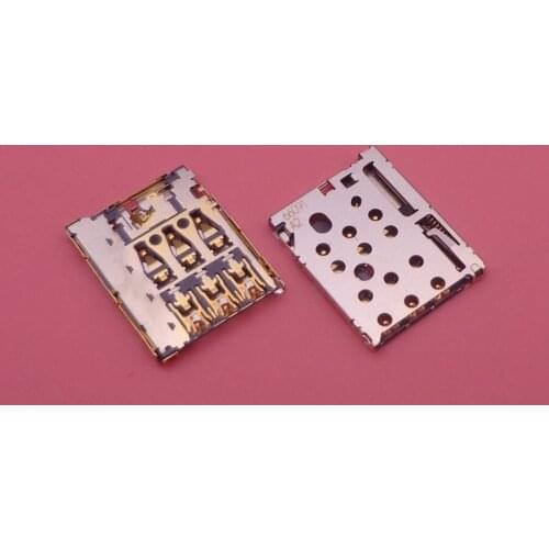 2pc For Blackberry Windermere Passport Q30 for sony c4 nokia n830 SIM card reader holder tray connector socket