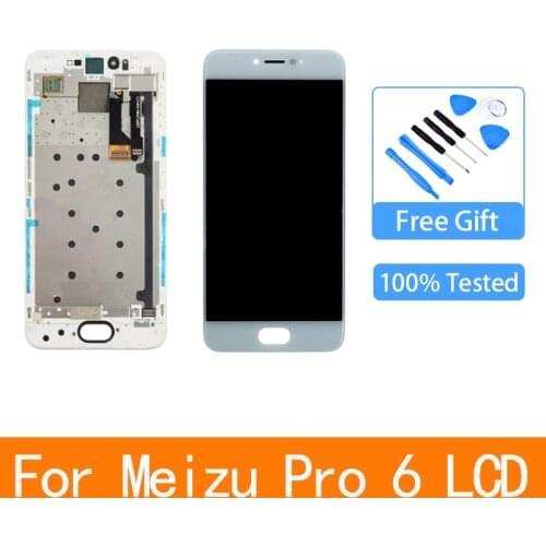 5.2'' For Meizu Pro 6 M570M M570C M570Q LCD Screen Display Touch Panel Digitizer With Frame For MEIZU Pro 6 LCD