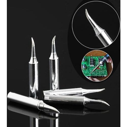 5Pcs 900M-T-IS Lead Free Solder Iron Tips for Hakko Soldering Rework Station