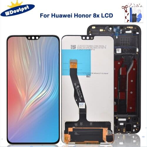 For Huawei 6.5" Inches Honor 8X LCD Display Touch Screen For Honor JSN-L21 JSN-L42 Digitizer Assembly JSN-AL00 Replacement Parts