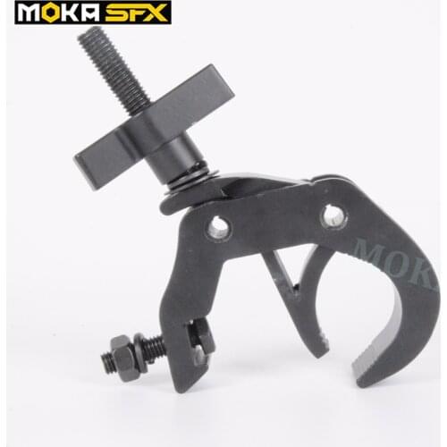 6 Pcs/lot aluminum stage light clamp hook Stage Truss Light Clamp 48-51mm 100kg for beam moving head light