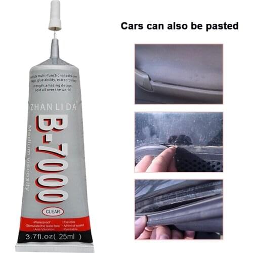 B-7000 Glue 15ml 25ml Liquid Strong DIY Crystal Adhesive Jewelry Resin Repair For Rhinestone Cell Phone LCD Screen Super Glue