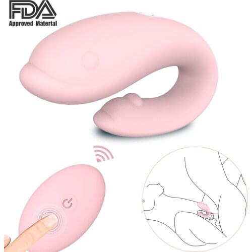 Dual Motors Remote Wireless Vibrator Massager Erotic Toys Adult Toys Vibrator Sex Toys for Woman Sex Shop Sex Machine