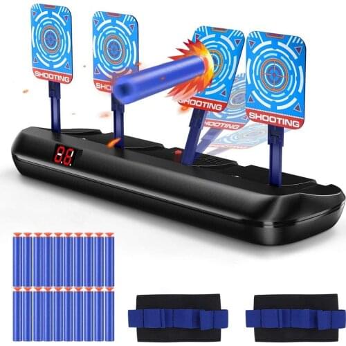 Electronic Scoring Moving High Precision Auto Reset Electric Target for Nerf Toys Outdoor Sports Fun Toys Gun Dropshipping