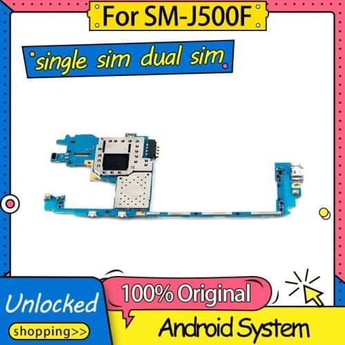 Europe Version good tested For Samsung Galaxy J5 J500F Motherboard 1SIM/2SIM For Samsung Galaxy J5 J500F Mainboard With Chips