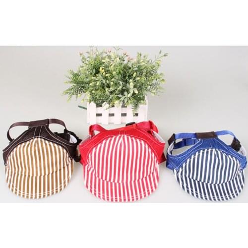 Dog Caps Hat Visor Baseball Cap Windproof Travel Sports Sun Hats For Costume Headwear Pet Supplies