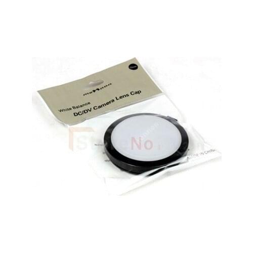 72mm White Balance Lens Filter Cap with Filter Mount WB For DC, DV, DSLR