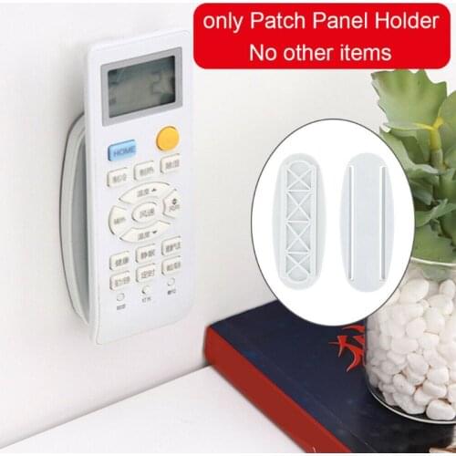 3PCS 2020 New White Socket Paste Fixer Patch Panel Holder Wall Hanging Punch Free Installation Plug Fixing Device High Quality