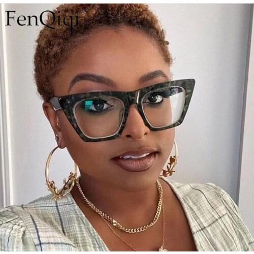 Cat Eye Candy Colors Black Glasses Optical Glasses Women Men Computer Glasses Reading Spectacle Frames Unisex Glasses