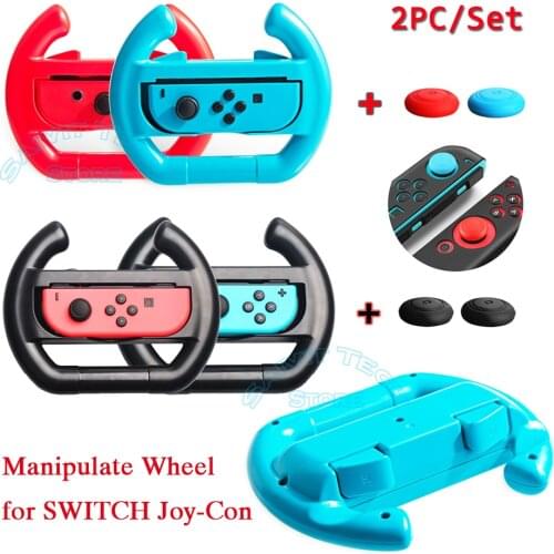 Nintendos Nintend Switch Joy con Controller Racing Steering Wheel Nintendoswitch Handle Grips for Nitendo Switch Games