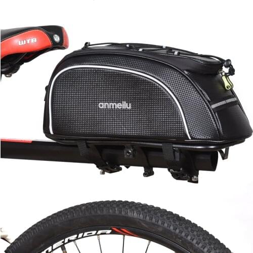 Bicycle Bags Bicicleta Large Capacity 7L Waterproof Cycling Bag Mountain Bike Saddle Rack Trunk Bags Luggage Carrier Bike Bag