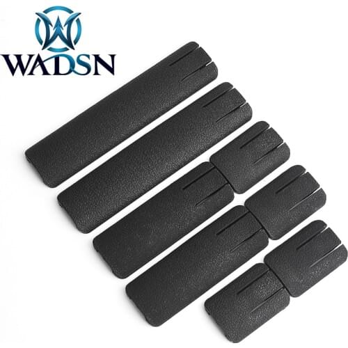WADSN 8Pcs Tactical Handguard Rail Cover TD SCAR Panel Deluxe Version For RIS Picatinny Weaver Rail Rifle Hunting Accessory