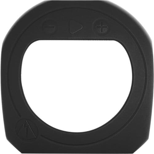 Protective Silicone Stand Up Carrying Case for JBL Clip 3 Waterproof Portable Bluetooth Speaker Black