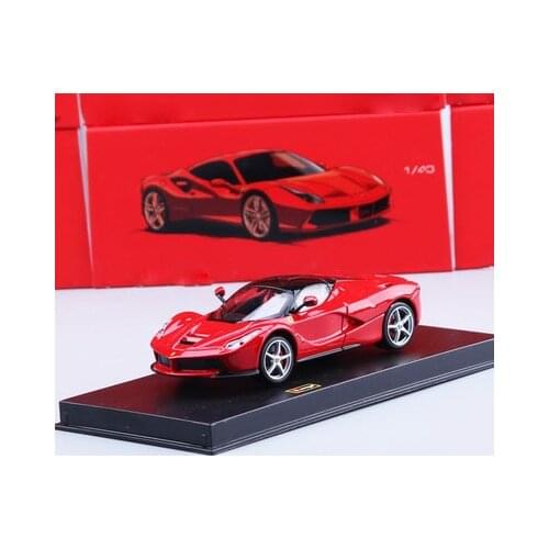 1:43 scale inertia car supercar car 488 alloy simulation 458 supercar model children toys boyfriend gift collection display