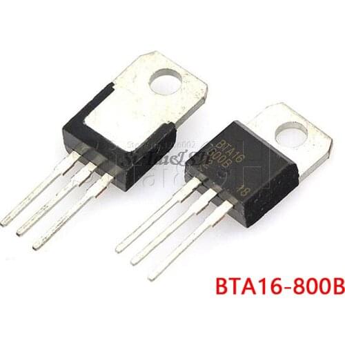 10pcs/lot BTA16-800B BTA16-800 BTA16 16-800B 800V 16A TO-220