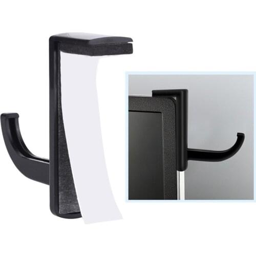 2Pack Headset Hook Holder Headphone Hanger Stand Monitor Desk / Wall Display