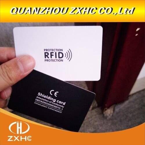 3pcs/lot RFID anti-Theft shielding NFC information anti-theft shielding card Gift Shielding Module anti-theft blocking card