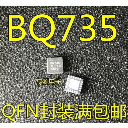 5pcs BQ735 BQ735 BQ24735 24735 QFN