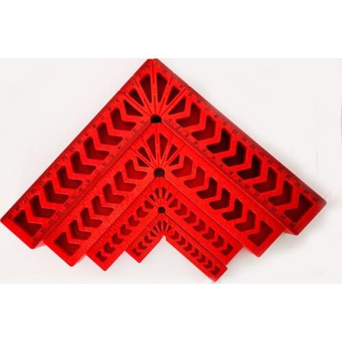 90 Degree Right Angle Clamp L-square Holder Ruler Clamping Squares Woodworking Tools 3" 4" 6" 8"