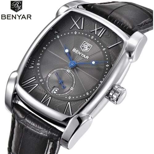BENYAR Brand Luxury Business Mens Watch Date 30m Waterproof Clock Male Casual Quartz Watches Men Wrist Fashion Sport Watches