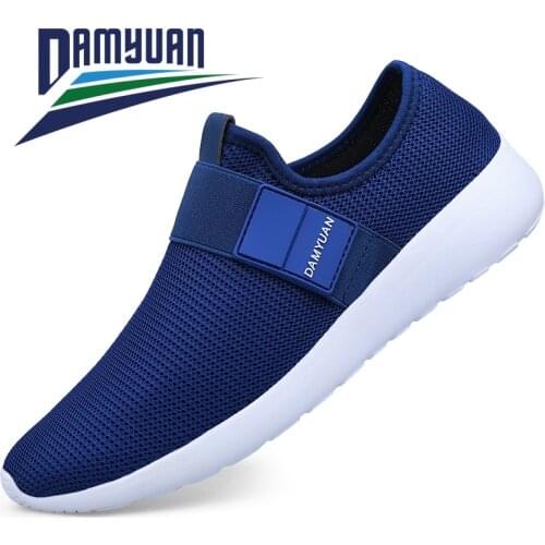 Damyuan 2020 New Fashion Autumn Shoes Men Flyweather Comfortables Keep Warm Non-leather Casual Lightweight Jogging winter Shoes