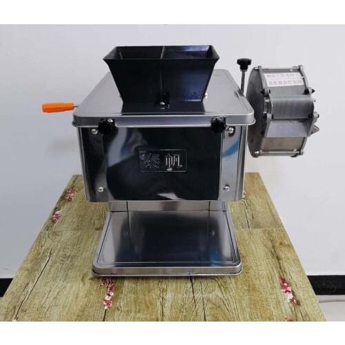 Stainless Steel Electric Meat Vegetable Cutting Grinder Machine Automatic Slicer for Meat Meat Block Cutter Slice