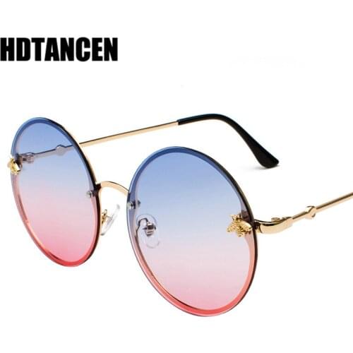Women's Sunglasses Round HDTANCEN China