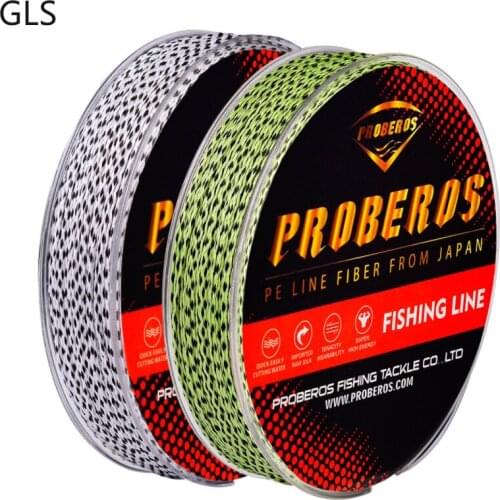 GLS Brand High Quality 100M Japanese 9-strand Woven PE Multifilament Fishing Line 15LB-100LB Fishing Tackle