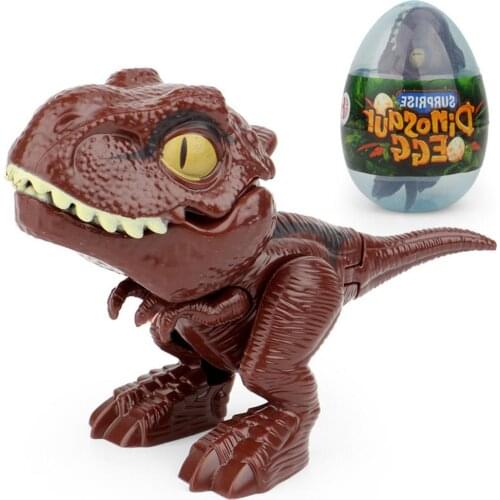 2021 Hot Sale New Creative Small Size Dinosaur Bite Finger Game Funny Dinosaur Childrens Gifts Play Fun