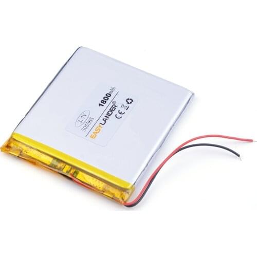 Li - ion 3.7V 1800mAh 505565 Lithium Polymer Li-Po li ion Rechargeable Battery cells For Mp3 MP4 MP5 GPS PSP mobile bluetooth