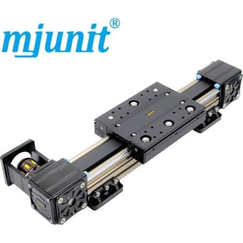Mjunit MJ70 High precision zero jitter smooth running belt drive linear guide rail aluminum alloy slide table