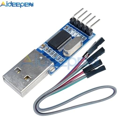 1 Set PL2303 USB To RS232 TTL Converter Adapter Module PL2303HXA Download Board Module With Flexible 4Pins Cable