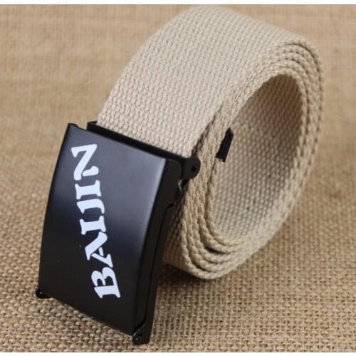 BAIJIN men Polyester Waist Belt