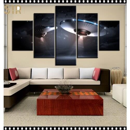 Wall Painting Canvas Printing HD Classic Movie Animation 5 Panel Home Decoration Template Living Room Poster Anime Decor Hero