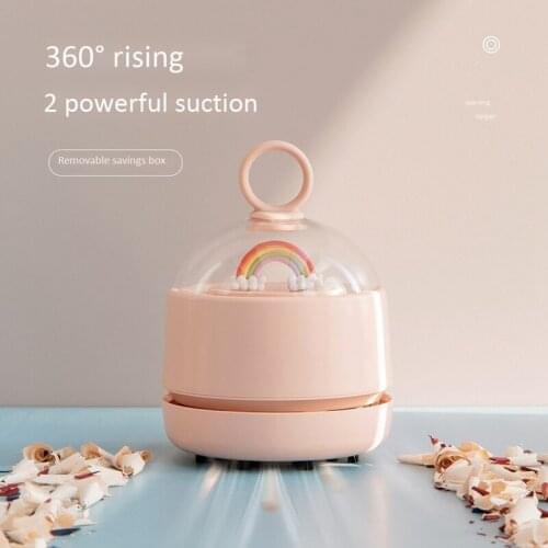 Mini Desktop Vacuum Cleaner Coffee Table Vacuum Cleaner Portable Handheld Cordless Home Office Desktop cleaning Sweeper New