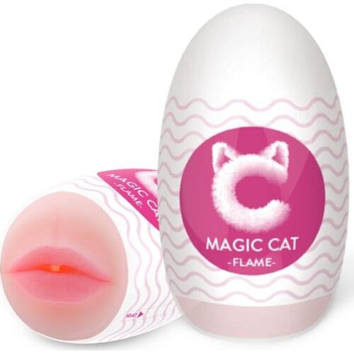 Oral Sex Masturbation Eggs Silicone 3D Texture Tunnel Pocket Sex Toys for Men Penis Sucker Cup