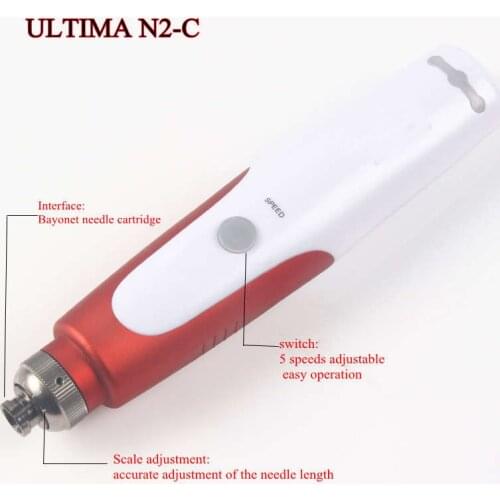 Bayonet microneedling pen dermografo Device Electric Micro Rolling Derma PEN MTS machine FOR BB GLOW WITHOUT BOX PACKING