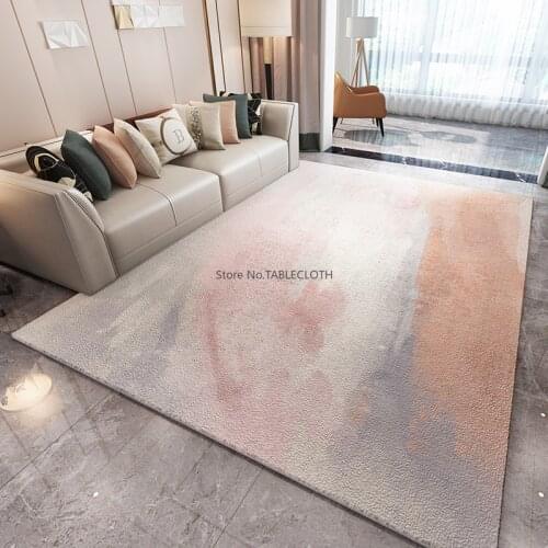 Modern Light Luxury Carpet Living Room Coffee Table Blanket Ins Thickening Nordic Simple Home Bedroom Bedside Blanket Floor Mat
