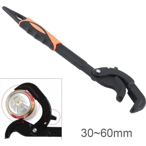 30mm-60mm Opening Universal Multifunctional Wrench Adjustable Quick Clamping Plier Multi tool Wrench Spanners Automatic Reset