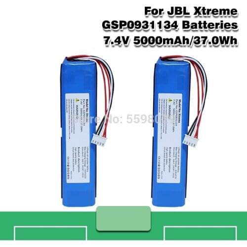 100% Original new 5000mAh GSP0931134 Latest Production Battery for JBL XTREME Xtreme High Quality Batteries