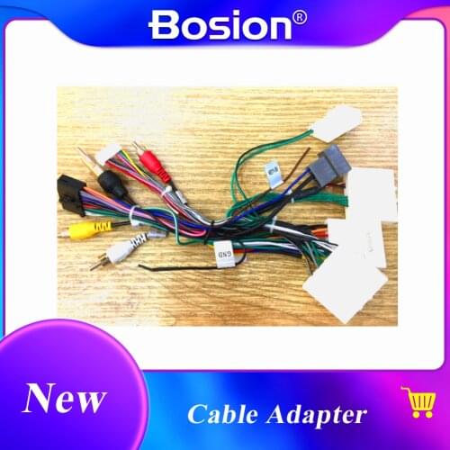 16 PIN Car ISO Radio Wire Wiring Harness Adapter for Nissan Stereo Radio Receiver Wire Harness Cable