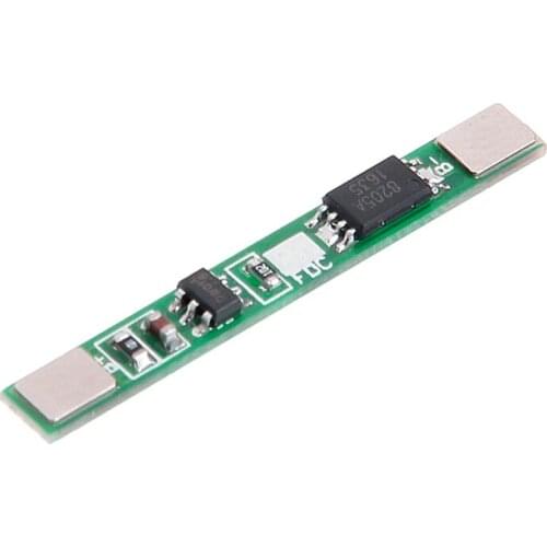 1S 3.7V 2.5A Lithium Batterry Protection Board Polymer BMS PCM PCB Li-ion Module
