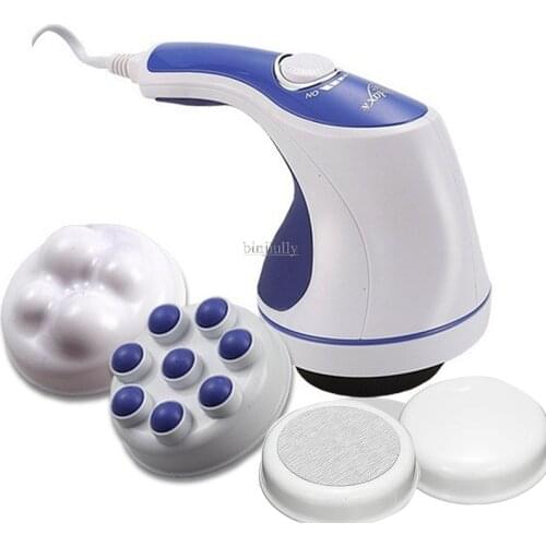5 in 1 Full Relax Tone Spin Body Massager 3D Electric Full Body Slimming Massager Roller Cellulite Massaging Smarter Device
