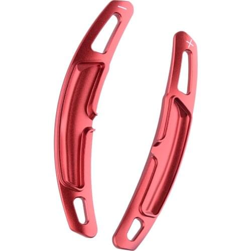 Car 2pcs Steering Wheel Shift Paddle Shifter fit for Porsche Panamera Macan Cayenne 2016 2017 Accessories