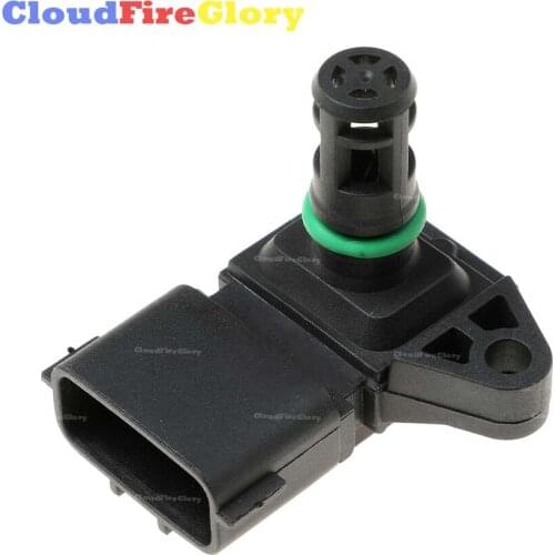 CloudFireGlory For 2007- up Dodge Ram CUMMINS 2500 3500 6.7L Manifold Intake Air Pressure MAP Sensor 2897333
