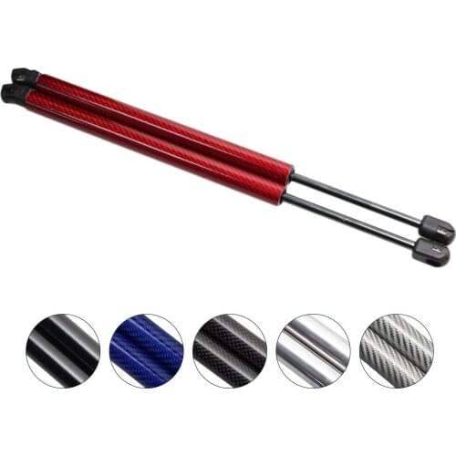 For 2006 2007 2008 2009 Kia Optima Sedan Auto Front Hood Gas Charged Struts Spring Carbon Fiber Lift Support 26.5 inches